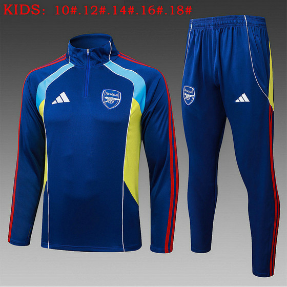 Survetement Arsenal Enfant 2025 2026 - Arc-en-ciel