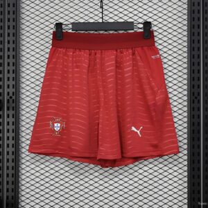 Short Portugal 2026 Édition Joueur (Motif vagues rouges)