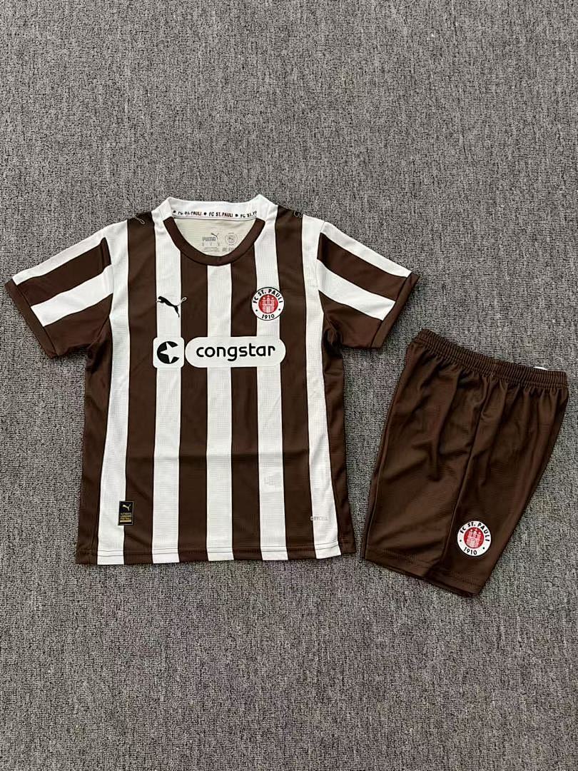 Ensemble de maillots pour enfants St. Pauli 2025-2026