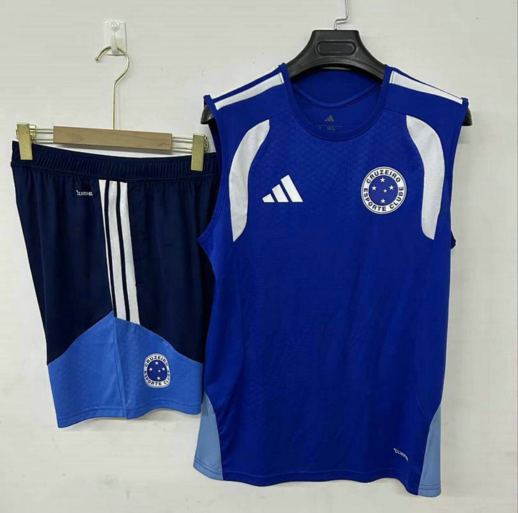 Ensemble Cruzeiro 2026 2027 Sans Manches - Bleu