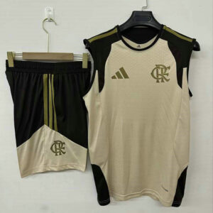 Ensemble Flamengo 2026 2027 Sans Manches - Abricot