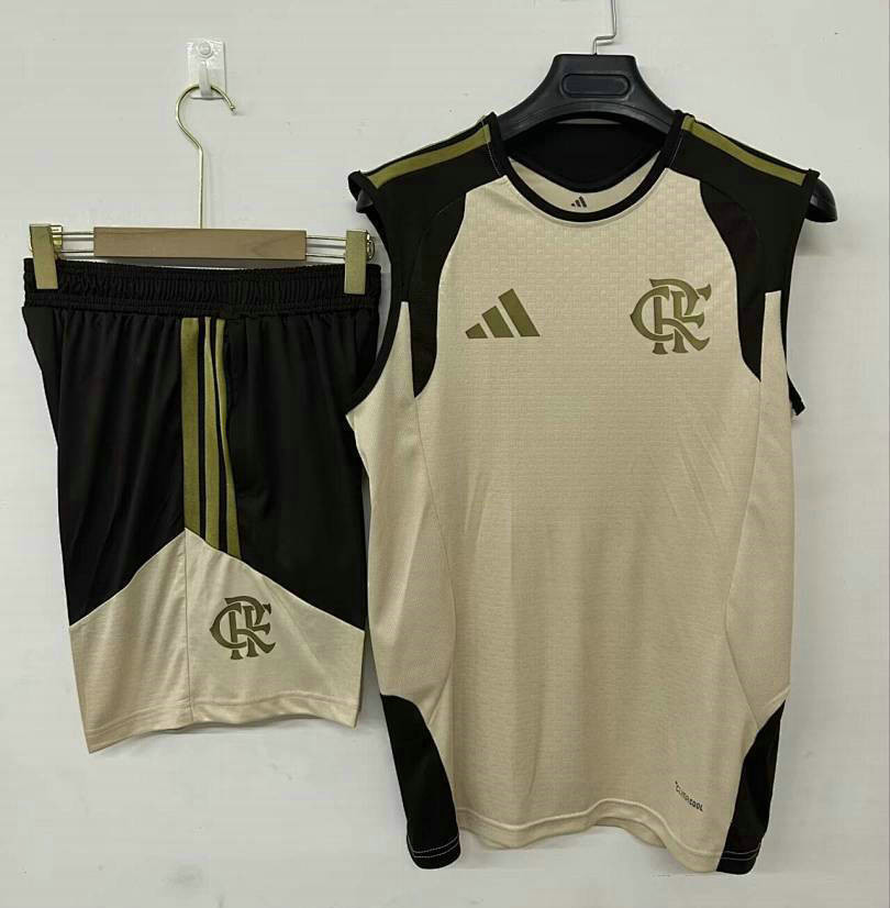 Ensemble Flamengo 2026 2027 Sans Manches - Abricot Ensemble Flamengo 2026 2027 Sans Manches - Abricot