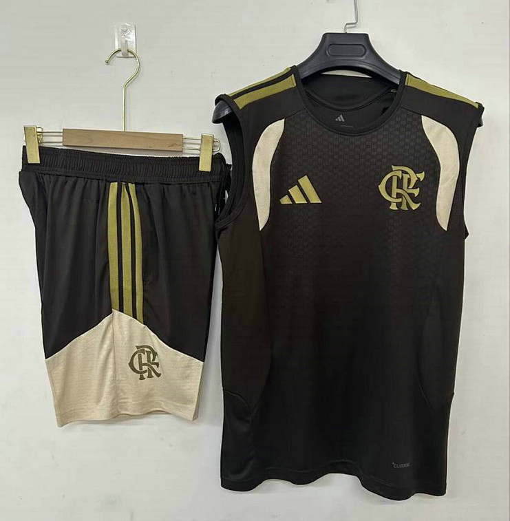 Ensemble Flamengo 2026 2027 Sans Manches - Chocolat