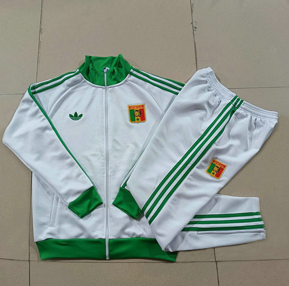 Ensemble veste Sénégal 2026 2027 Rétro Blanc Ensemble Veste Sénégal 2026 2027 Rétro - Blanc