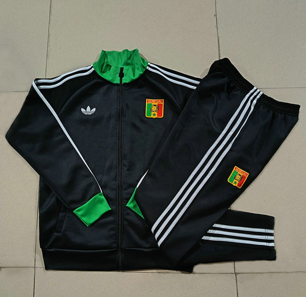 Ensemble veste Sénégal 2026 2027 Rétro Noir Ensemble Veste Sénégal 2026 2027 Rétro - Noir