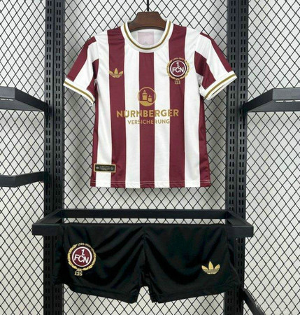 Maillot 1. FC Nürnberg Enfant 2025 125 ans