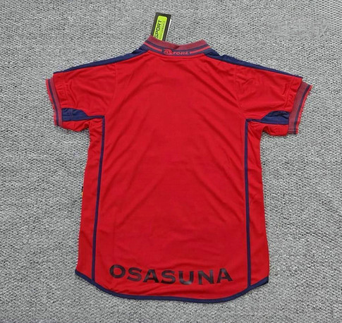 Maillot CA Osasuna Vintage 2000 2002 Domicile - Rouge