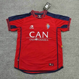 Maillot CA Osasuna Vintage 2000 2002 Domicile - Rouge