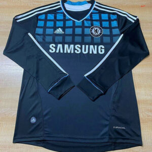 Maillot Chelsea Vintage 2011 2012 Exterieur Manches Longues - Bleu