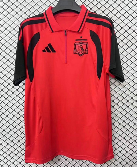 Maillot Colo-Colo 2026 2027 Polo - Rouge Maillot Colo-Colo 2026 2027 Polo - Rouge