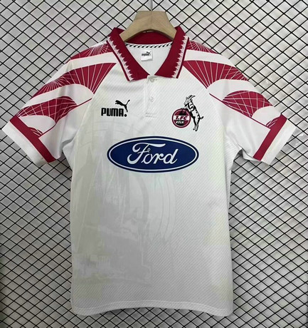 Maillot Cologne Vintage 1996 1997 Domicile - Blanc