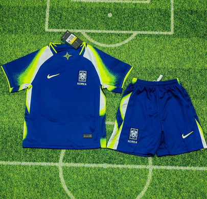 Maillot Corée du Sud Enfant 2025 bleu