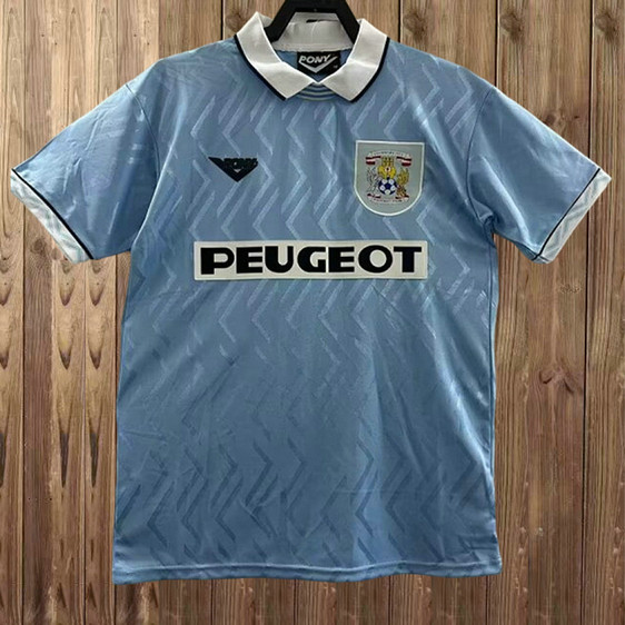 Maillot Coventry City Vintage 1994 1996 Domicile - Bleu