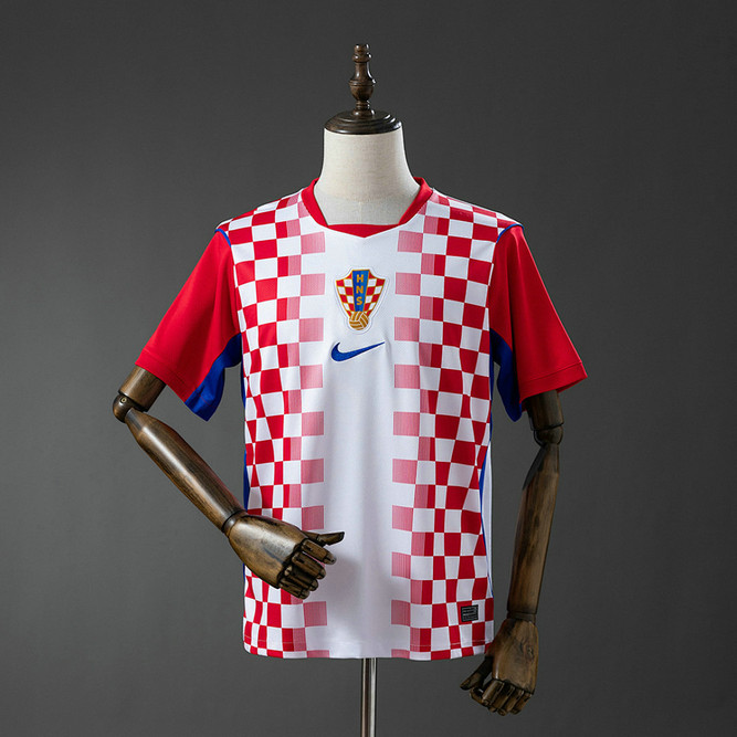 Maillot Croatie Coupe du Monde 2026 Domicile - Rouge Blanc