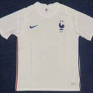 Maillot de football rétro de l'équipe de France pour les matchs à l'extérieur (version supporter) 2020