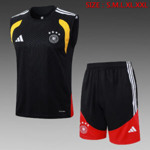 Maillot sans manches noir de l'Allemagne 2026-2027
