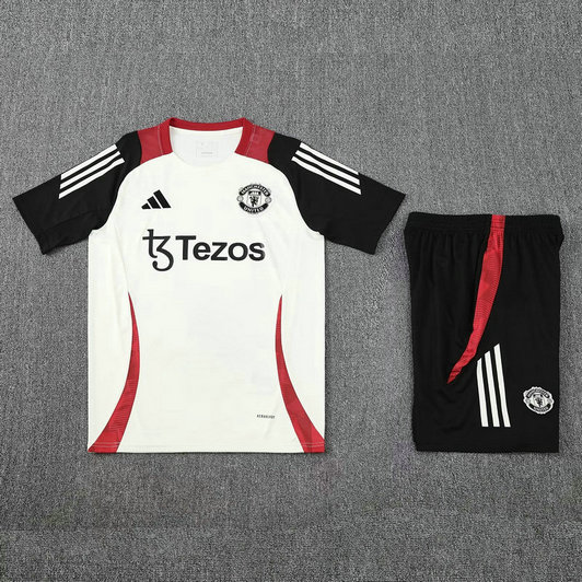 Ensemble Maillot Manchester United 2025 2026 Blanc