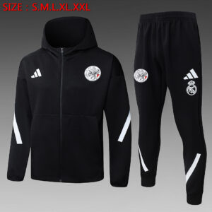 Ensemble Sweat capuche Ajax - 2026/2027 - noir