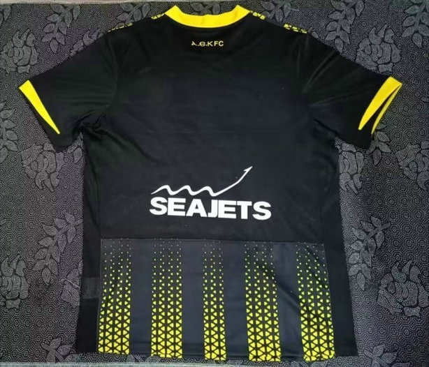 Maillot AEK Athens 2025 2026 Exterieur - Noir