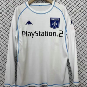 Maillot de foot AJ Auxerre - 2003/2004 - Blanc Manches longues
