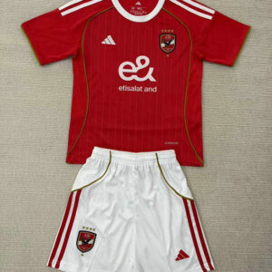 Maillot Al Ahly SC Enfant 2025 2026 Domicile - Rouge