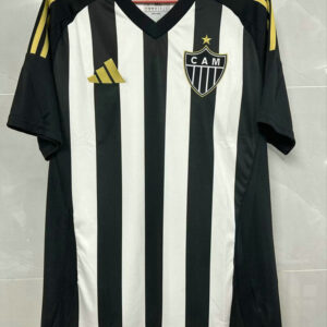Maillot Atlético Mineiro 2025 2026 Domicile - Blanc Noir