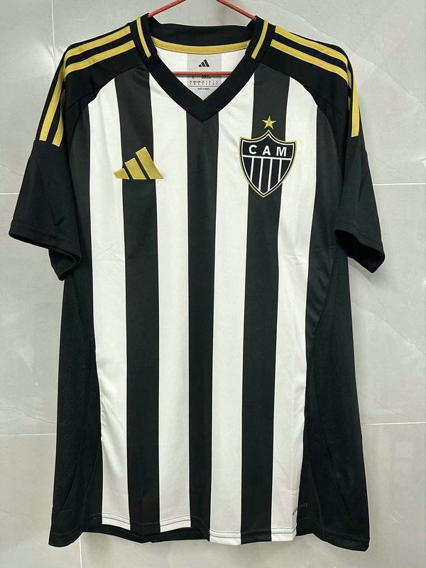 Maillot Atlético Mineiro 2025 2026 Domicile - Blanc Noir