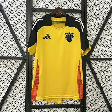 Maillot Atlético Mineiro 2025 2026 entraînement jaune Maillot Atlético Mineiro 2025 2026 Entraînement - Jaune
