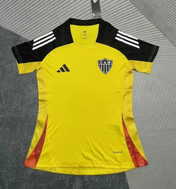 Maillot Atlético Mineiro Femme 2025 2026 Entraînement - Jaune