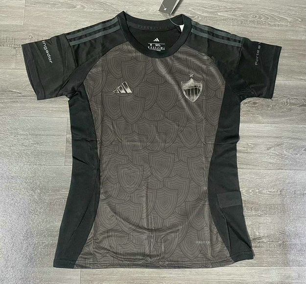Maillot Atlético Mineiro Femme 2025 2026 noir Maillot Atlético Mineiro Femme 2025 2026 - Noir