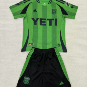 Maillot Austin Enfant 2025 2026 Domicile - Vert