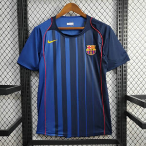 Maillot Barcelone 2004 - Maillot Barcelone Vintage 2004 2005 exterieur