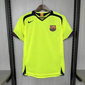 Maillot Barcelone 2005 - Maillot Barcelone Vintage 2005 2006 exterieur