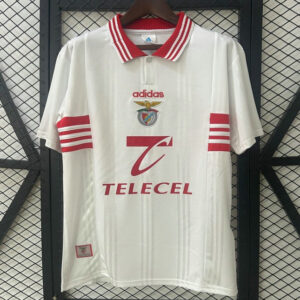 Maillot Benfica 1997 - Maillot Benfica Vintage 1997 1999 exterieur Blanc