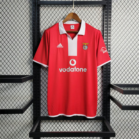 Maillot Benfica 2004 - Maillot Benfica Vintage 2004 2005 domicile