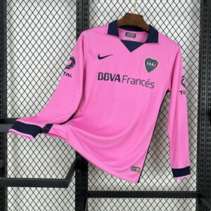 Maillot de foot Boca Juniors - 2013/2014 - rose Manches longues