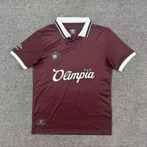 Maillot de foot CD Olimpia - 2025/2026 - Rétro Bordeaux