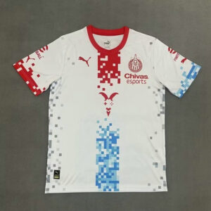 Maillot Chivas 2025 - Maillot Chivas Guadalajara 2025 2026 Concept Blanc