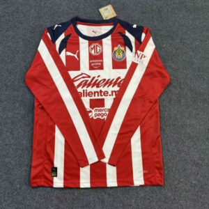 Maillot de foot Chivas Guadalajara CD - 2025/2026 - domicile Manches longues