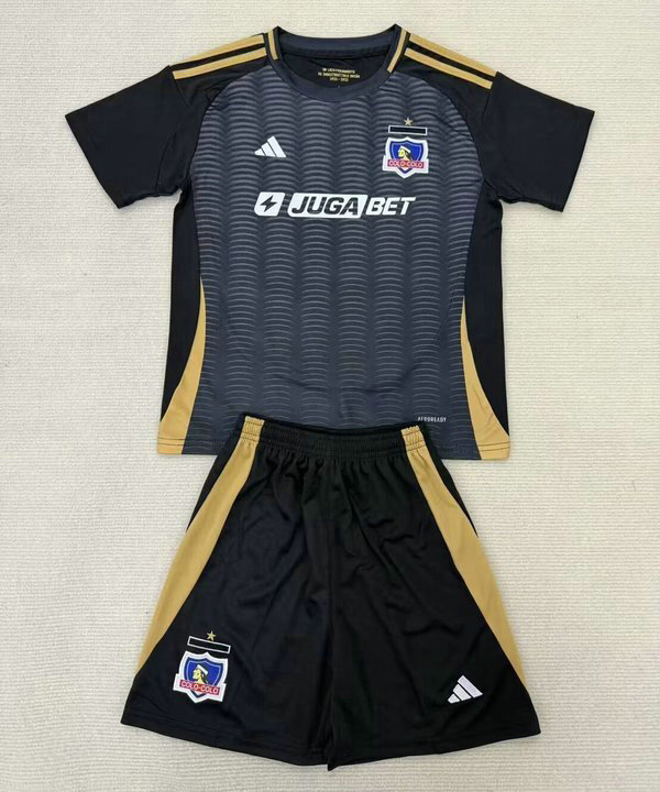 Maillot Colo-Colo Enfant 2025 2026 exterieur noir
