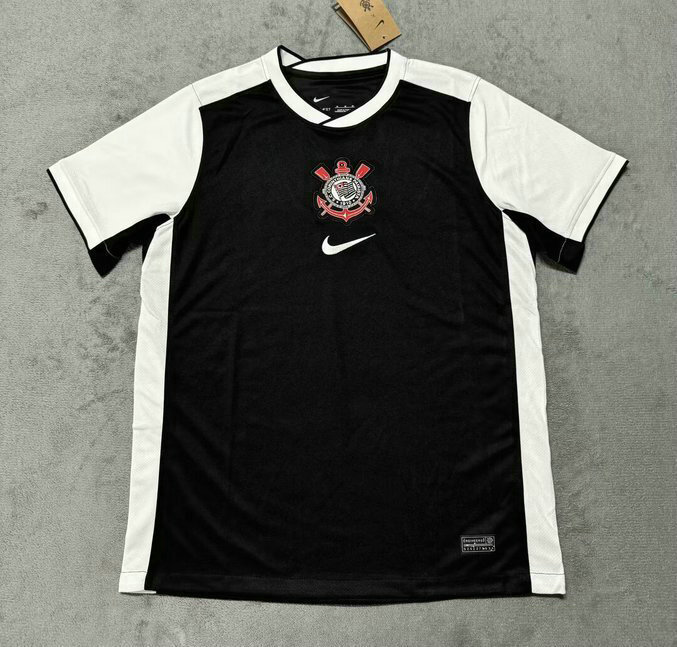Maillot Corinthians 2025 2026 Exterieur - Noir