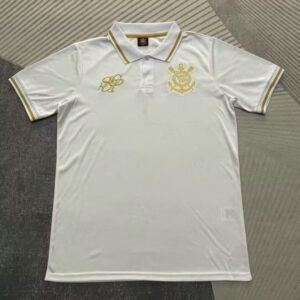 Maillot Corinthians 2025 - Maillot Corinthians 2025 2026 Polo Blanc