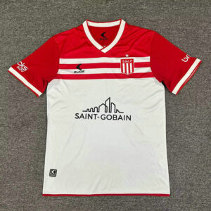 Maillot Estudiantes de La Plata 2025 2026 Exterieur - Blanc Rouge