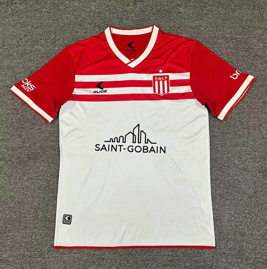 Maillot Estudiantes de La Plata 2025 2026 Exterieur - Blanc Rouge