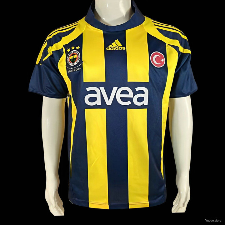 Maillot-Fenerbahce-Vintage-2007-2008-domicile-1.jpg Maillot Fenerbahçe 2007 - Maillot Fenerbahçe Vintage 2007 2008 domicile