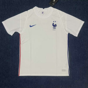 Maillot France 2020 - Maillot France Vintage 2020 2021 exterieur Blanc