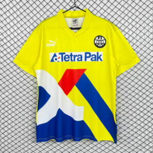 Maillot Francfort Vintage 1993 1996 Exterieur - Jaune