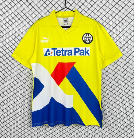 Maillot Francfort Vintage 1993 1996 Exterieur - Jaune