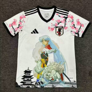 Maillot Japon 2025 2026 Inuyasha - Blanc