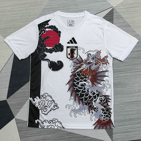 Maillot Japon 2026 2027 Concept Dragon - Blanc